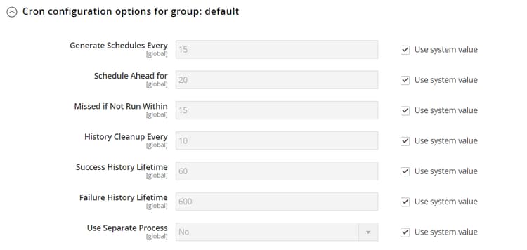 Cron Group: Default