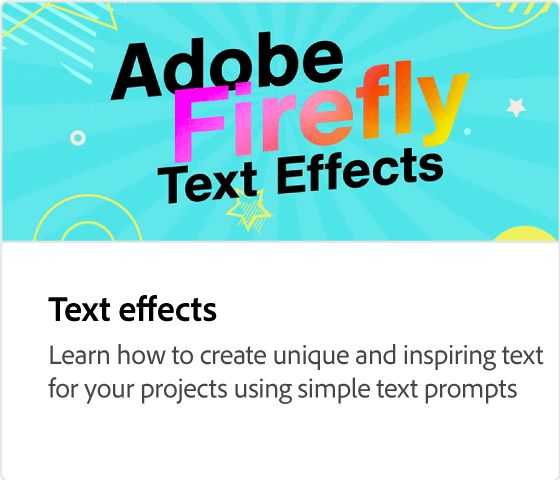 Text effects