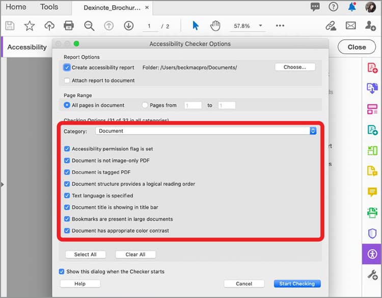 Accessibility Step 3