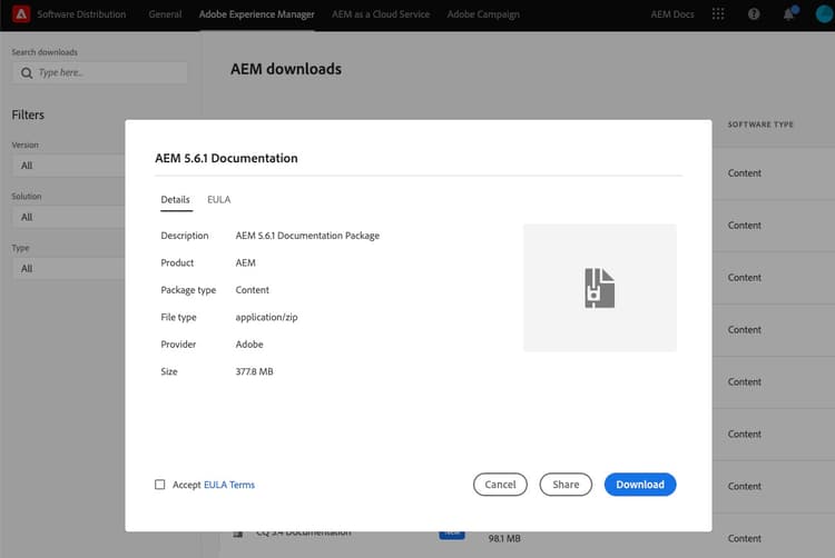 Example Software Distribution