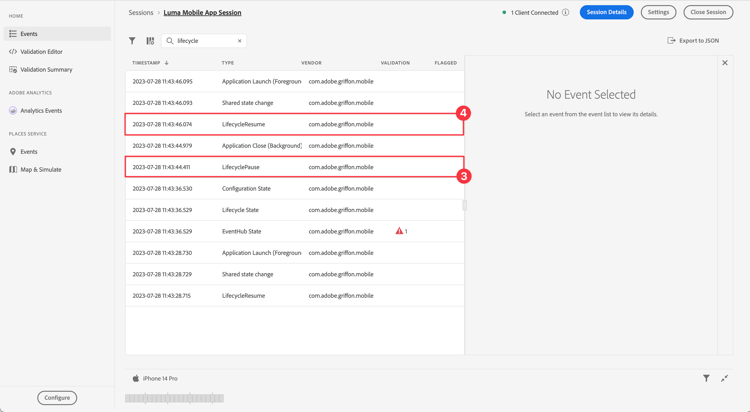 validate lifecycle