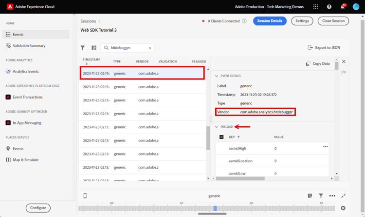 Adobe Analytics validation with Assurance