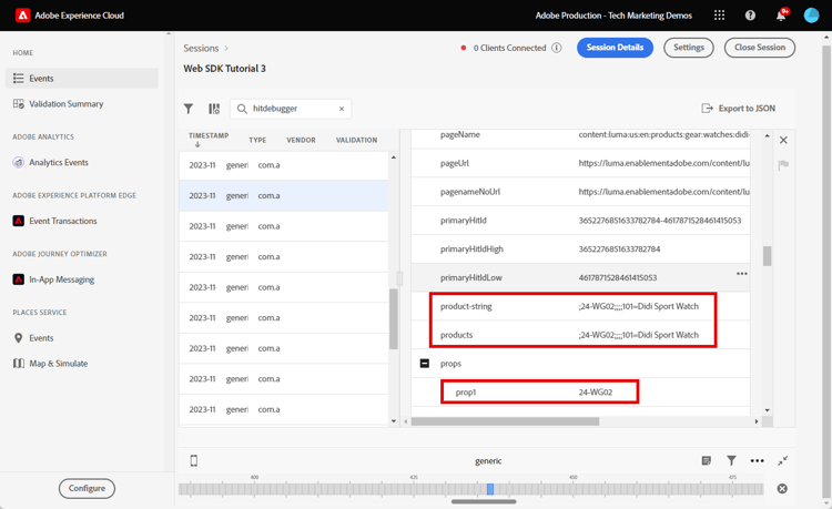 Product String with Merchandizing Variables validation with Assurance