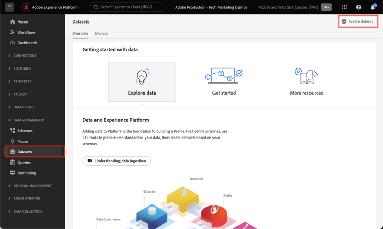 Create schema