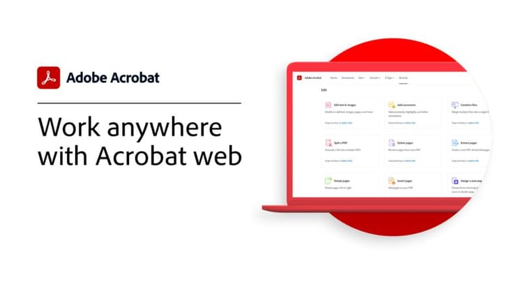 Work Anywhere with Acrobat Web